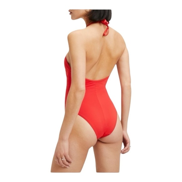 Good American Leilani One-Piece in Bright Poppy NWT - Picture 5 of 7